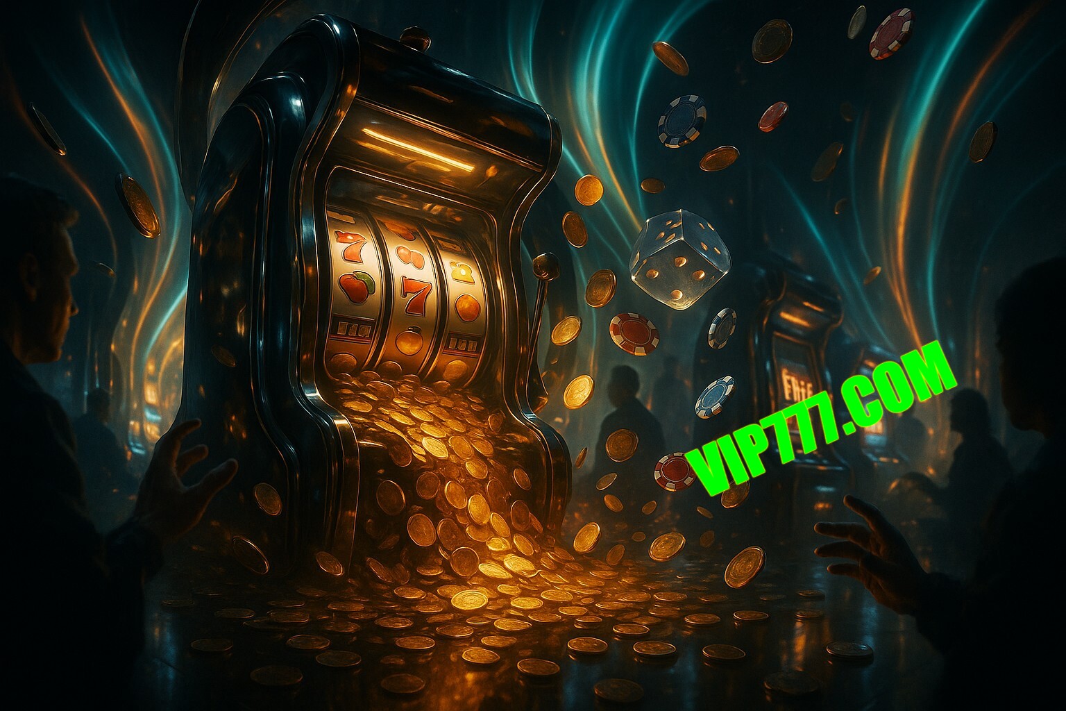 Diversos jogos de caça-níqueis